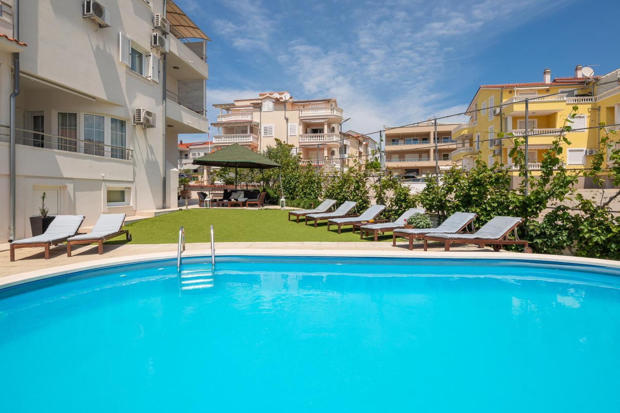 Sea View Apartments Tihi II Водице Экстерьер фото