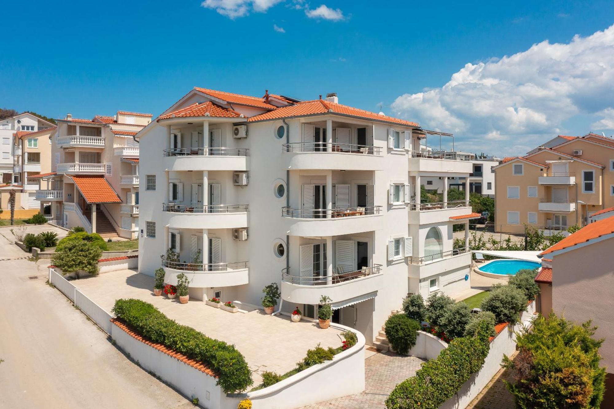 Sea View Apartments Tihi II Водице Экстерьер фото