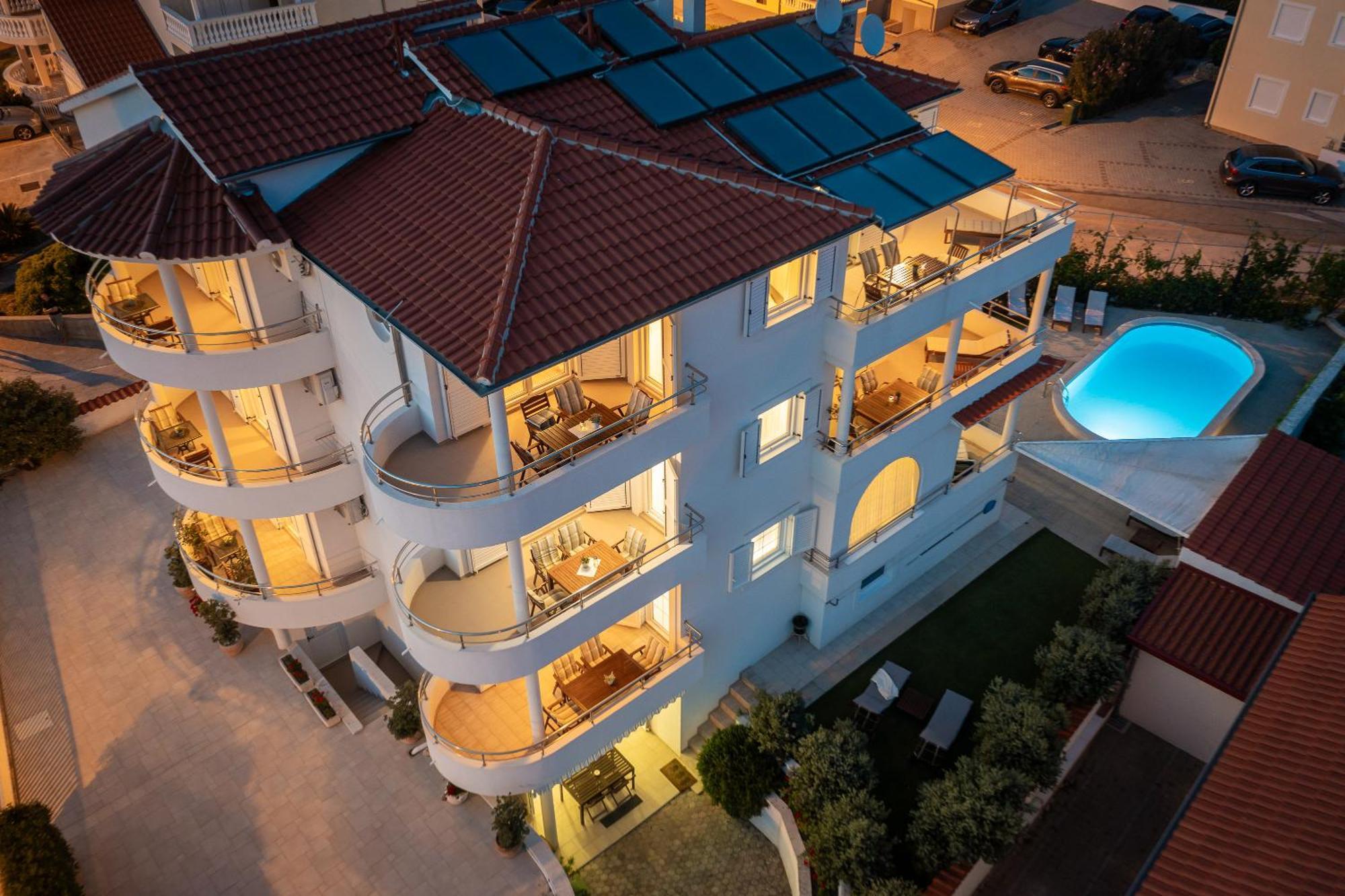 Sea View Apartments Tihi II Водице Экстерьер фото