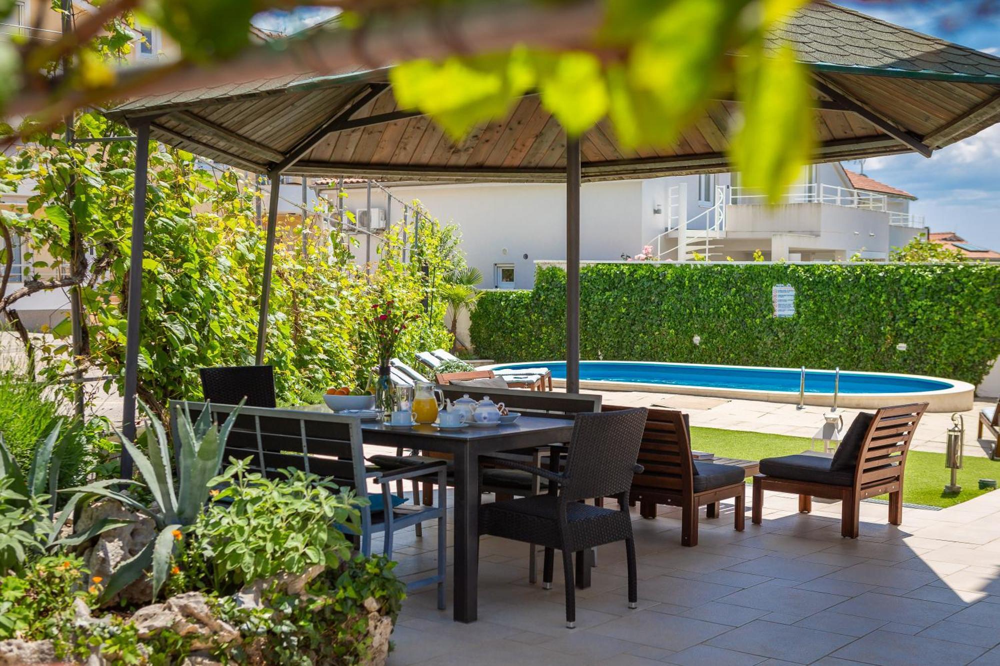 Sea View Apartments Tihi II Водице Экстерьер фото