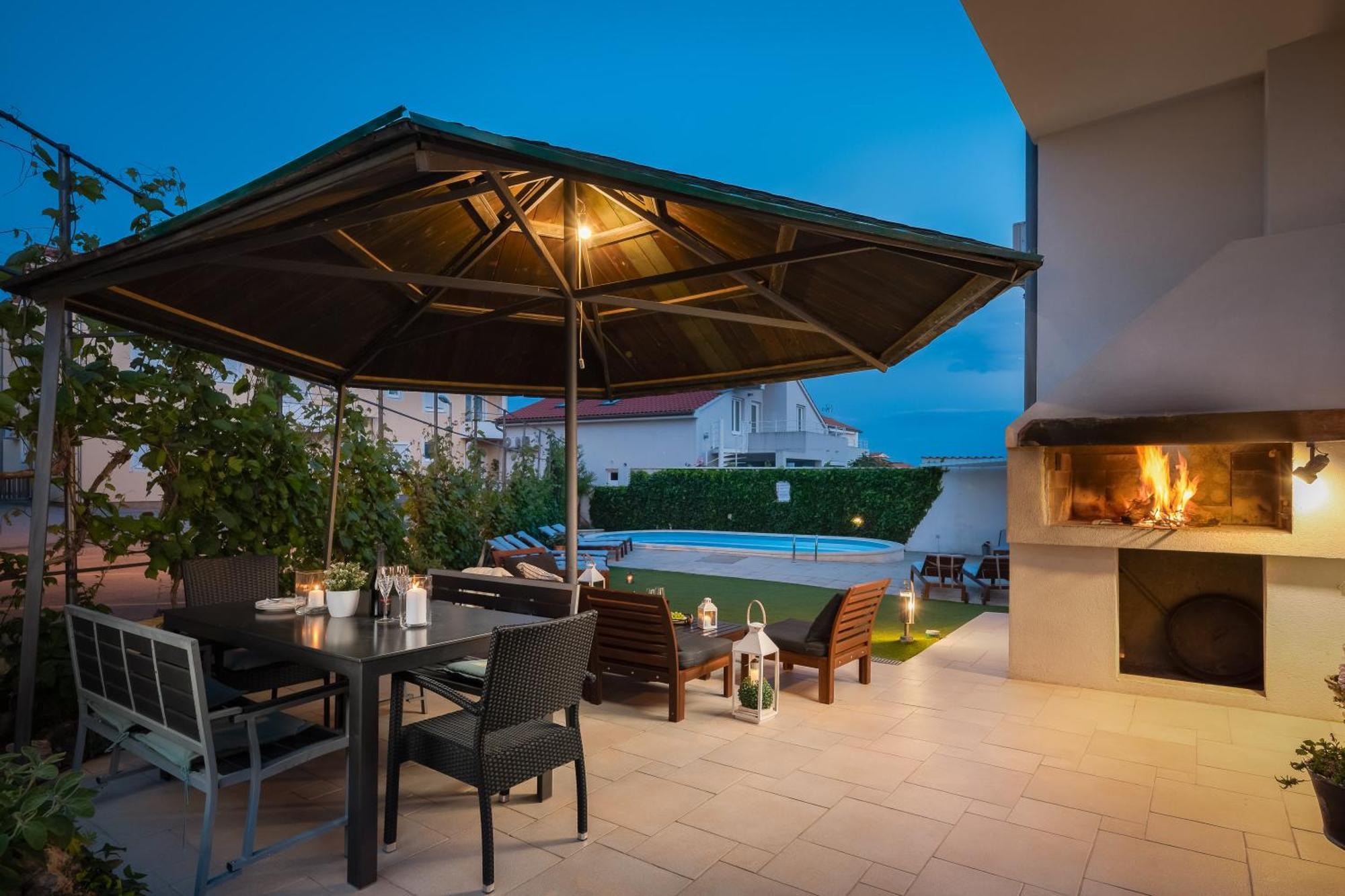 Sea View Apartments Tihi II Водице Экстерьер фото