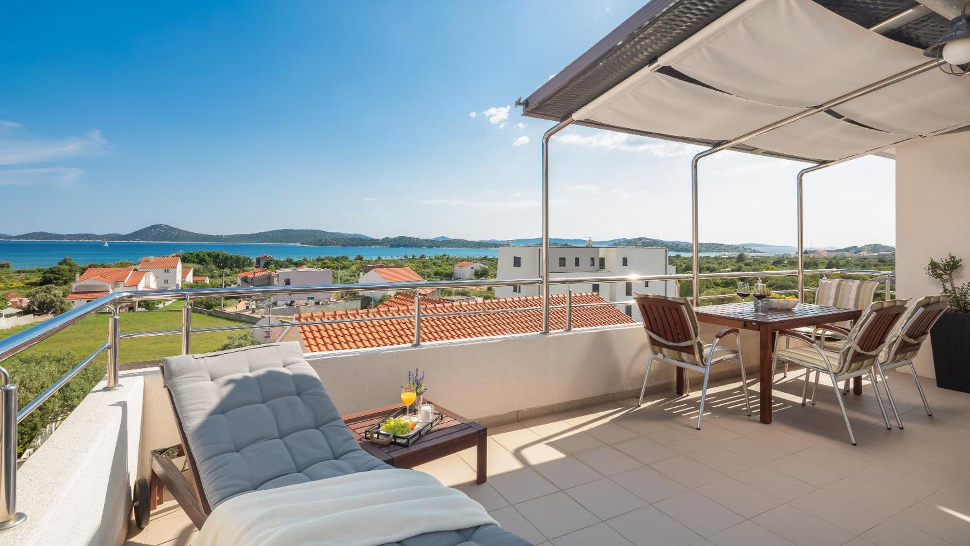 Sea View Apartments Tihi II Водице Экстерьер фото