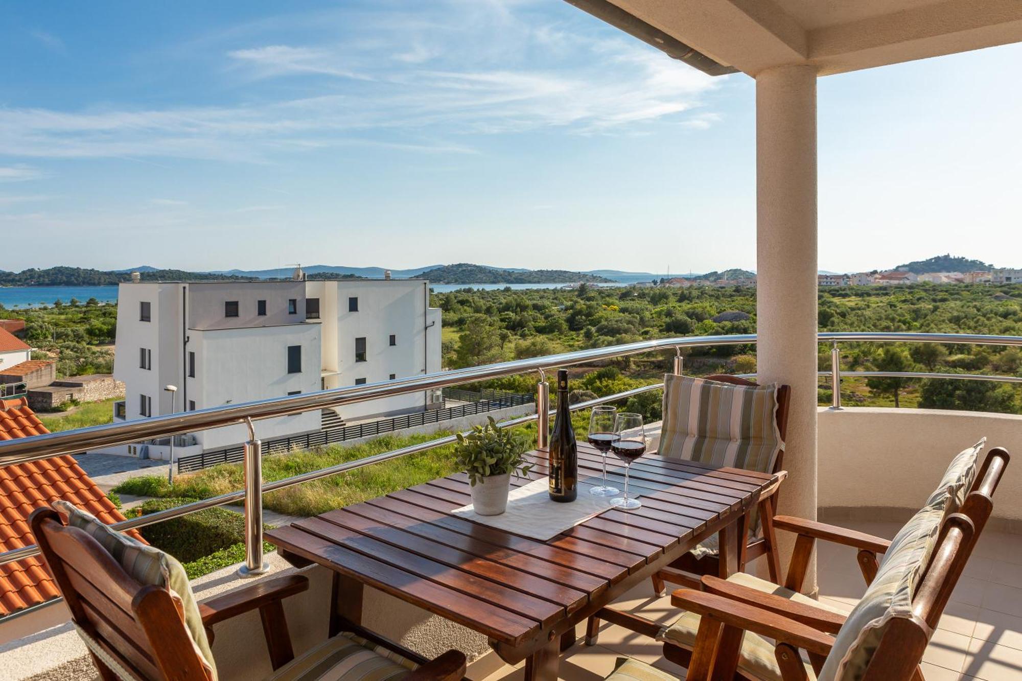 Sea View Apartments Tihi II Водице Экстерьер фото