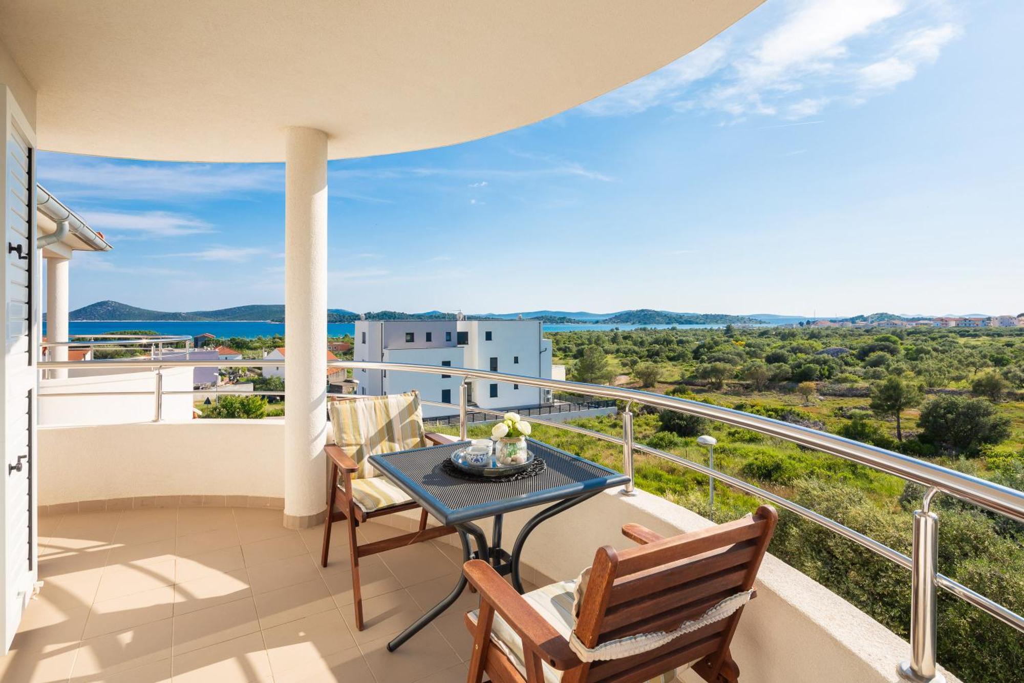 Sea View Apartments Tihi II Водице Экстерьер фото