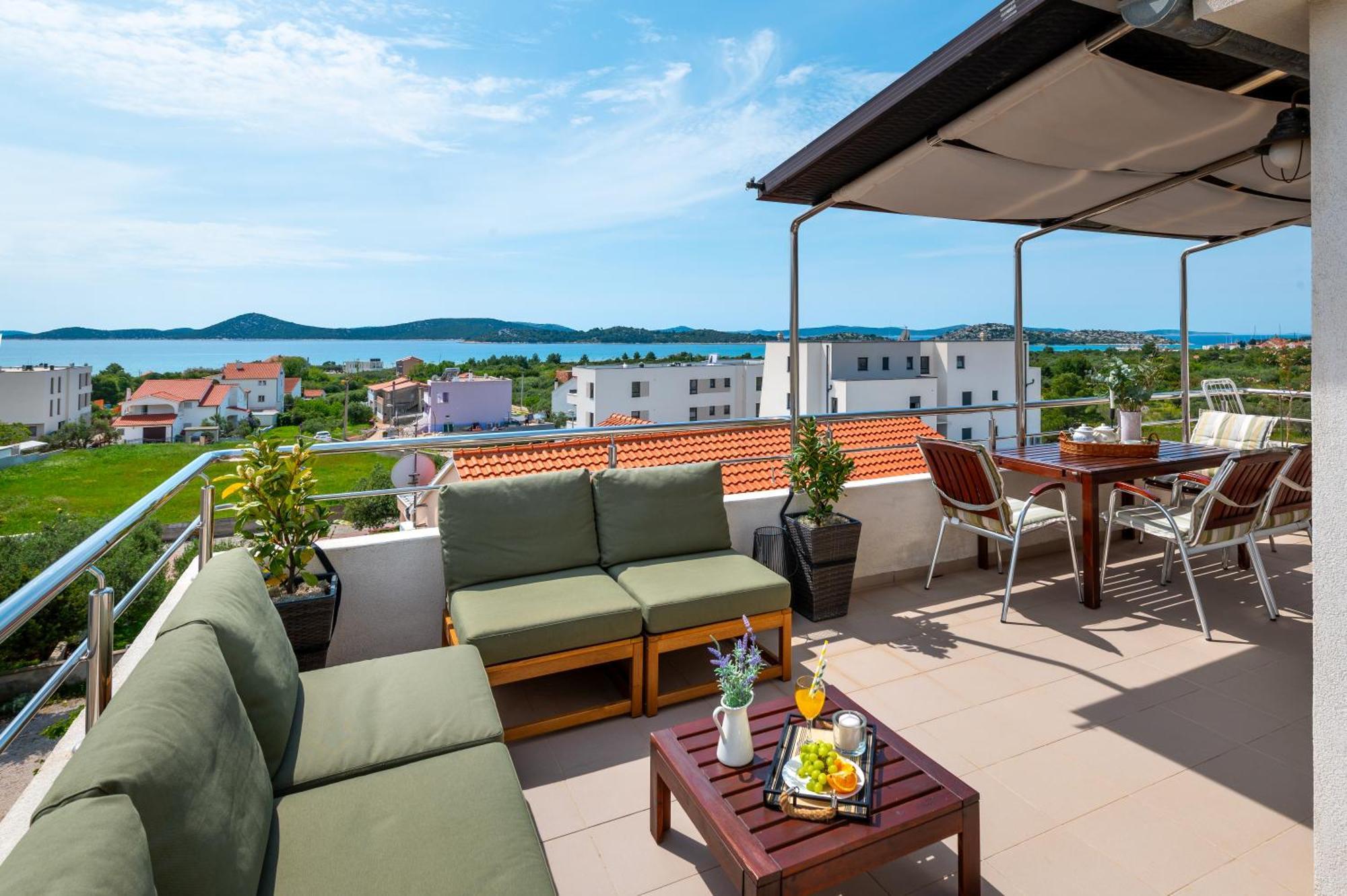 Sea View Apartments Tihi II Водице Экстерьер фото